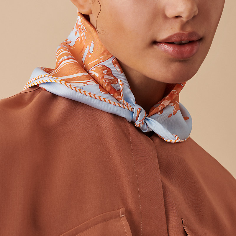 エルメス 45x45 ガヴロッシュ Peinture Fraiche scarf エルメス 45x45 ガヴロッシュ Peinture Fraiche scarf (HERMES